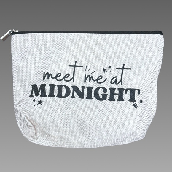 *NWT* TS Midnights/Karma canvas cosmetic bag - Picture 2 of 2